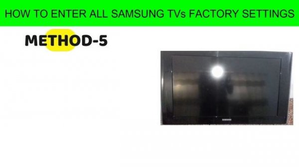 HOW TO ACCESS SAMSUNG TV FACTORY MENU || SAMSUNG SERVICE MENU CODE