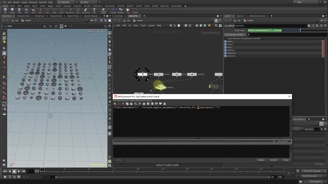 Copying and scattering objects in Houdini - part 03 смотреть онлайн