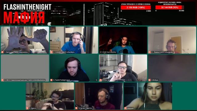 МАФИЯ СО СТРИМЕРАМИ | ЛАСТОВАЯ ЧЕТВЁРТАЯ ИГРА 25.08.20 (FLASHINTHENIGHT, KAMIKPRO, GIPERTOX И ДР) смотреть онлайн