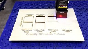 Creality CR Laser Falcon Engraver with 5W Optical Output Unbox Assemble and Test