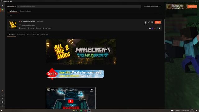 How To Add Optifine In Curseforge Minecraft (2023)