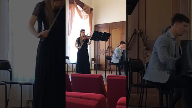 Брамс Соната No.3 для скрипки и фортепиано. lll часть. смотреть онлайн