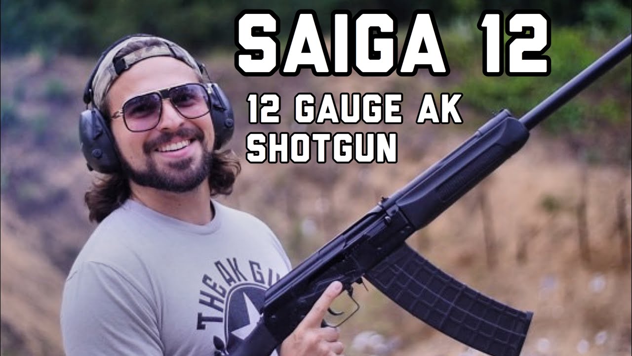 САЙГА 12 / /  Brandon Herrera на Русском Языке.
