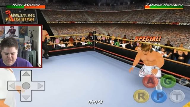 WRESTLING REVOLUTION 3D #2 - Hair vs Hair Match! (MOBILE) смотреть онлайн