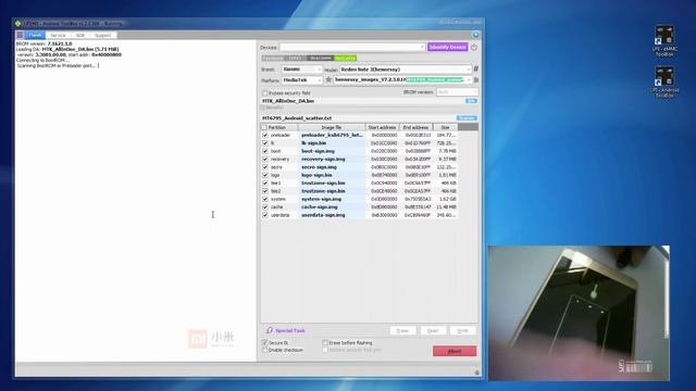 Xiaomi Redmi Note 3(hennessy) flashing using UFI Android ToolBox смотреть онлайн
