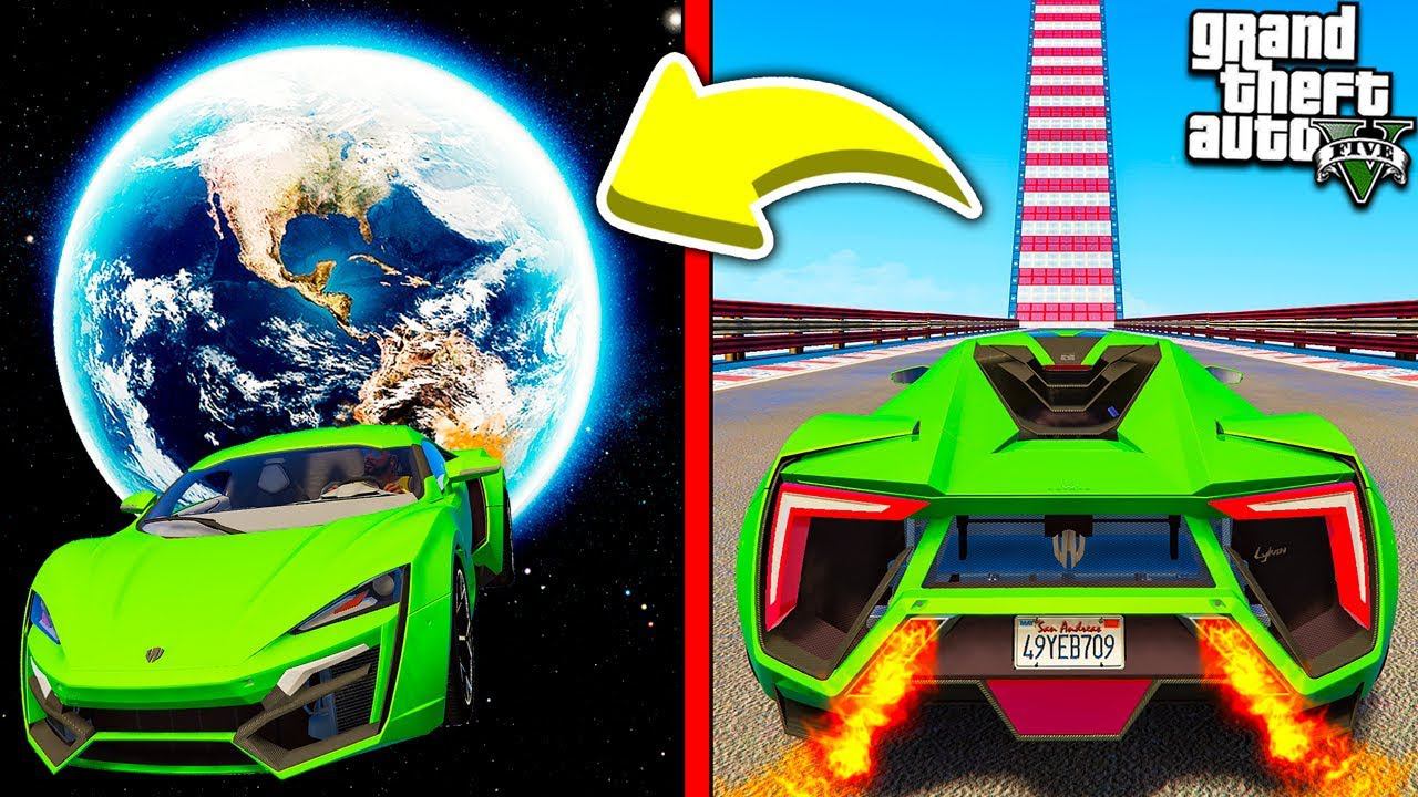 ВОЗМОЖНО ЛИ ДОЛЕТЕТЬ ДО КОСМОСА НА СКОРОСТИ 100.000 ГТА 5 МОДЫ! ОБЗОР МОДА В GTA 5! ИГРЫ ВИДЕО MODS смотреть онлайн