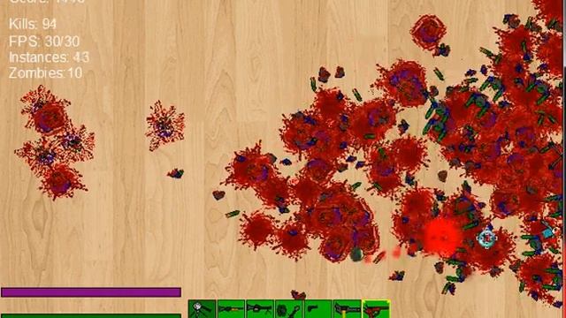 Zombie Topdown Shooter ~KickAss Game~ Update 1 смотреть онлайн