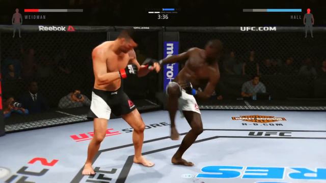 Как будет проходить бой Криса Вайдмана против Юрайя Холла на UFC 261. Uriah Hall vs Chris Weidman смотреть онлайн