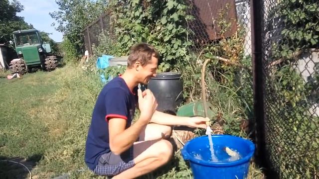 Челлендж: Обливания водой с колодца. Передаю эстафету! смотреть онлайн