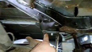 2114 Замена заднего левого лонжерона