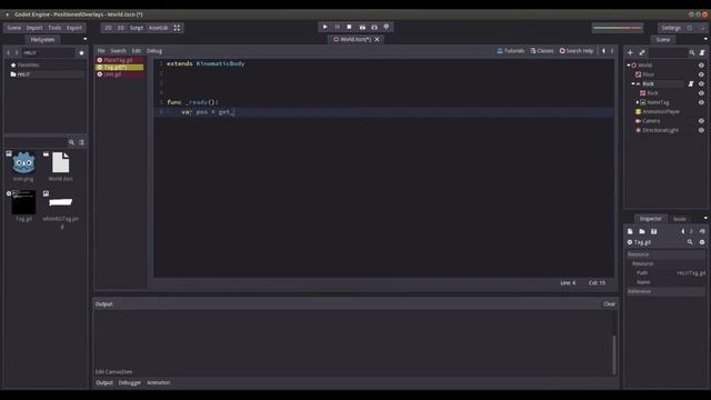 Creating 2D overlays in a 3D world with Godot смотреть онлайн