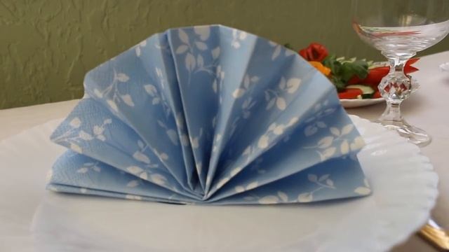 САЛФЕТКИ для сервировки стола. 2 способа смотреть онлайн