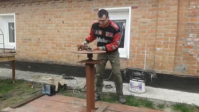 Шикарная банкетка для обуви "Роял" своими руками! Холодная ковка смотреть онлайн