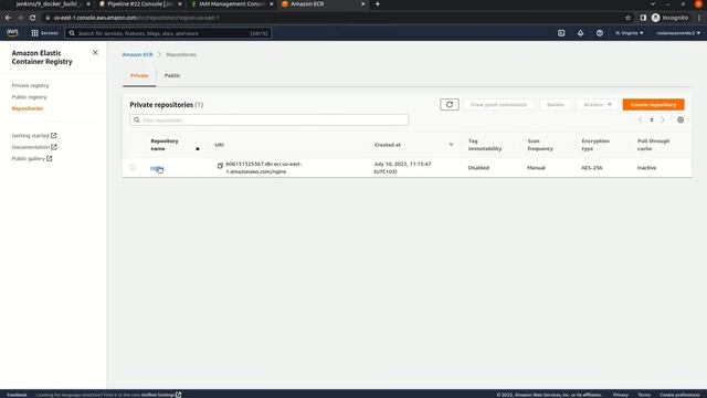 12-Jenkins - Docker build and push to ECR смотреть онлайн