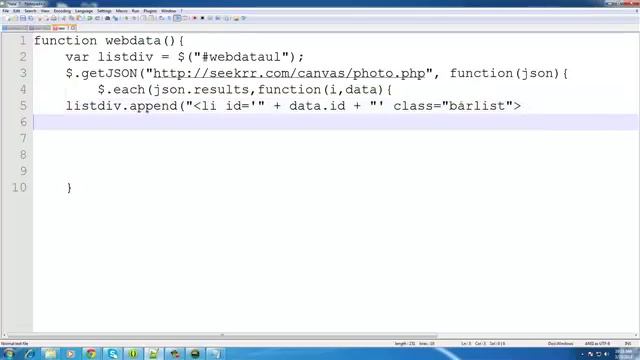 web data using json смотреть онлайн