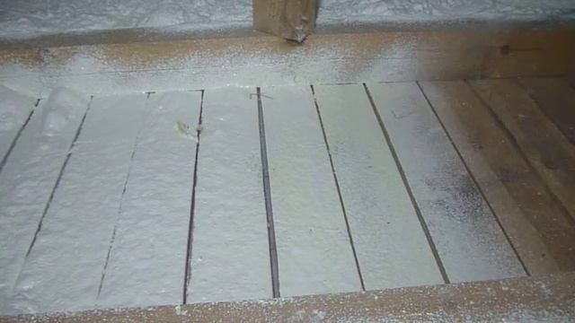 Утепление потолка зимой в частном доме (часть 2) смотреть онлайн