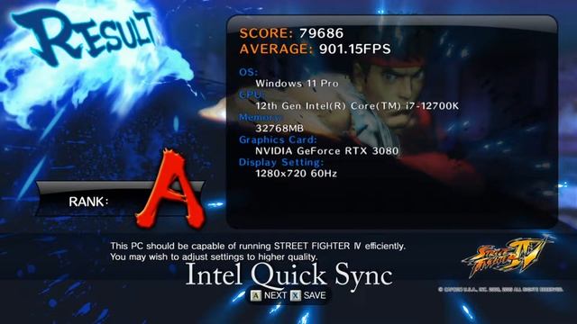 SFIV Benchmark Intel Quick Sync vs Nvidia NVENC смотреть онлайн