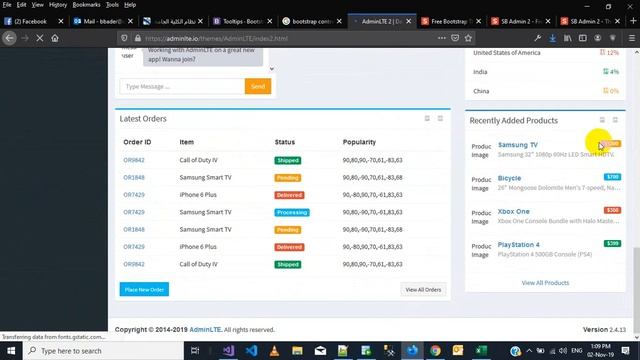 Bootstrap templates قوالب البوتستراب смотреть онлайн