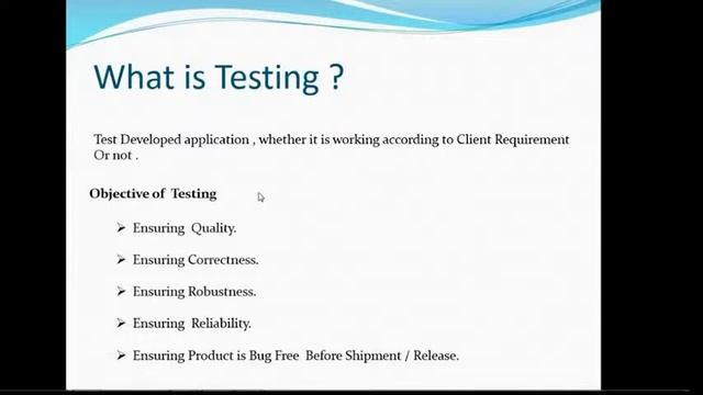 MANUAL TESTING by Mr. Srinivas Sir смотреть онлайн