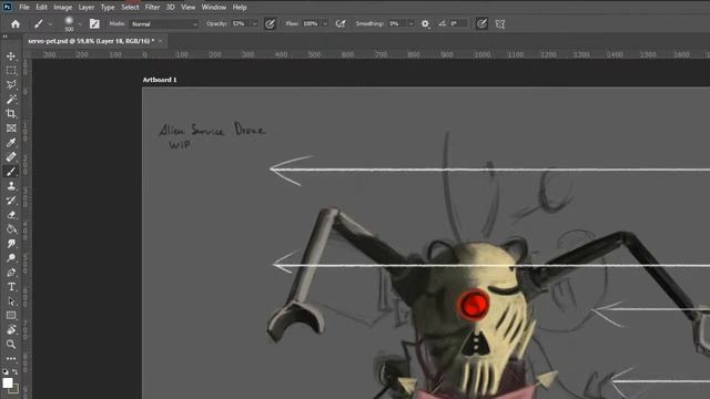 Photoshop Steam - Learning to draw! Учимся рисовать вместе! смотреть онлайн