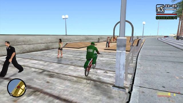 GTA San Andreas Mods Review - Los Santos East Beach Skate Park смотреть онлайн