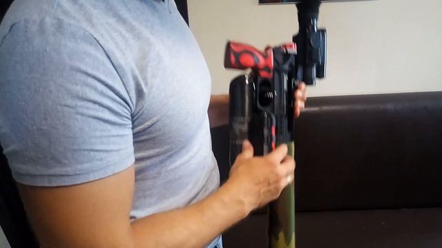 Speed loader 2, Edgun Leshiy 2. (Новая пульница с креплением на планку вивер) смотреть онлайн