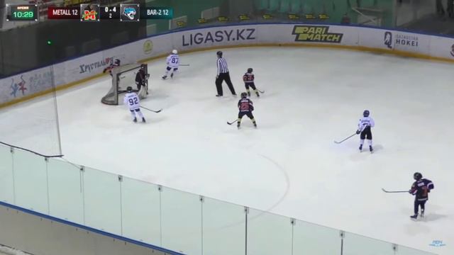 ХК ЮНОСТЬ-МЕТАЛЛУРГ - ХК БАРЫС 2 смотреть онлайн