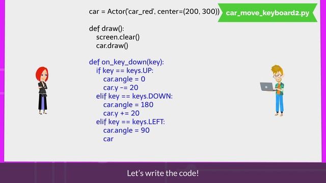 2. How to Control Car with Keyboard | Chapter 10.2: Controlling Car in Pygame Zero смотреть онлайн