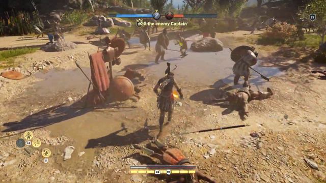 Assassin's Creed Odyssey conquest battles with Sword Build (All equipment,engrave and skill tree) смотреть онлайн
