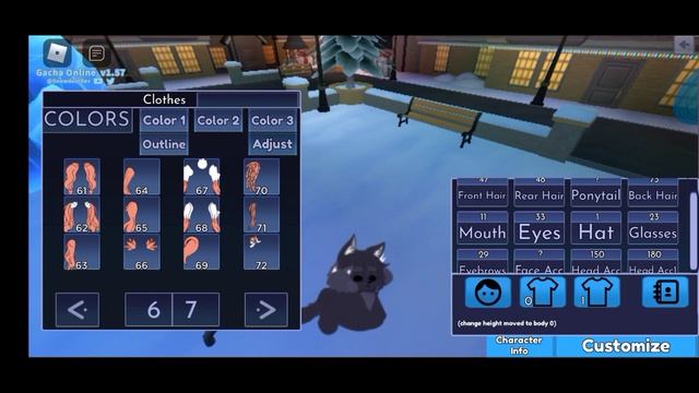 PHOENIX & CERBERUS OC TUTORIALS! [GACHA ONLINE ROBLOX] смотреть онлайн