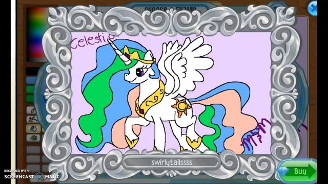 Princess Celestia Art Colored (Animal Jam) смотреть онлайн