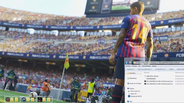 PARCHE PES UNIVERSE V6.0 / ⚽ PES 2018 ⚽ / PPT / PC 🎮 смотреть онлайн