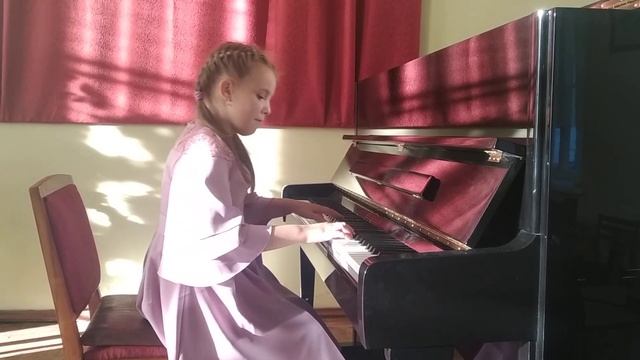 С. Майкапар "Вальс" исп. Пусенкова Екатерина смотреть онлайн