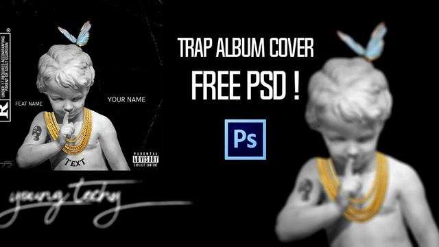 FREE ! Drip too Hard -Trap Album Cover Artwork (Adobe Photoshop CS6) PSD смотреть онлайн