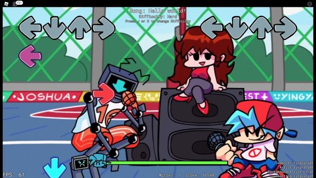 Hello World! - Roblox FNF смотреть онлайн