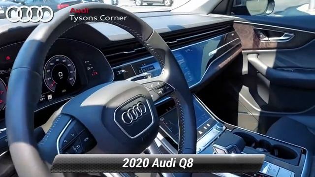 Certified 2020 Audi Q8 Prestige, Vienna, VA 22A0589A смотреть онлайн