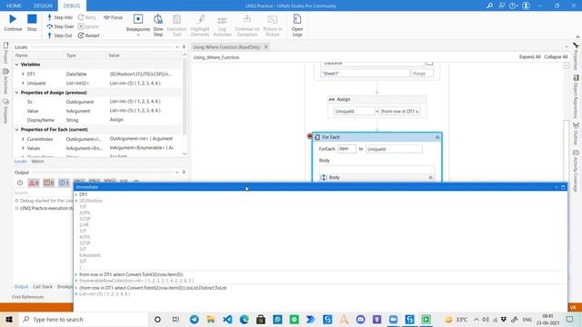 LINQ Queries | UiPath - WHERE Clause смотреть онлайн