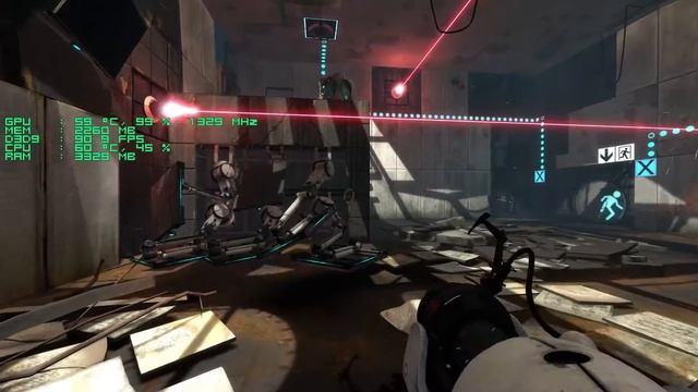 Portal 2 (4K) - i5 4690K@3.5, GTX 970 Strix, 8GB RAM, Nvidia Shadowplay смотреть онлайн