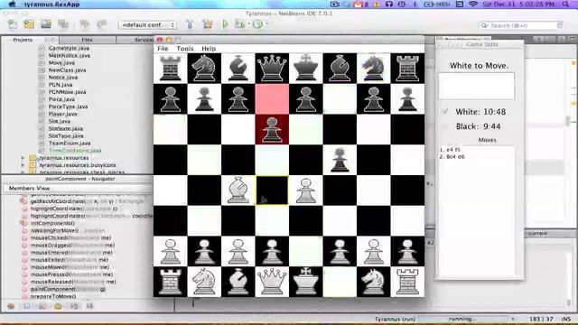 Java Chess Application - The View implementation pt.1 смотреть онлайн