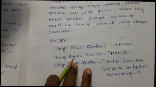 TYPES OR DATA TYPES IN PYTHON / Explained in Tamil and English смотреть онлайн