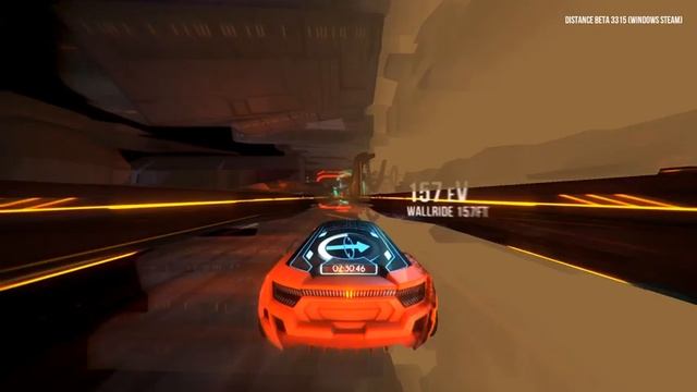 Игра Distance Зимние покатушки #2 Супер!! смотреть онлайн