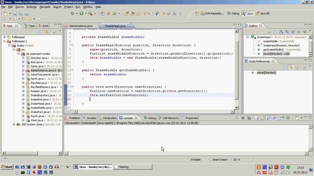 JAVA Programmieren - Snake - Teil 3 смотреть онлайн