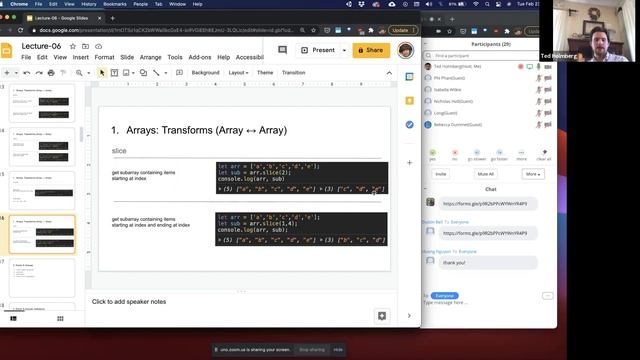 CSCI4208 - Lecture 06: JavaScript Data Structures (Part 1) смотреть онлайн