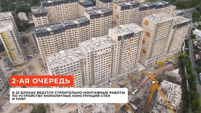 Ход строительства RAMS City (июнь 2023) смотреть онлайн