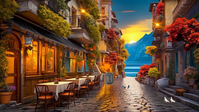 Атмосфера итальянского кафе - Итальянская музыка | Босанова Джаз для хорошего настроения ☕🎶 смотреть онлайн