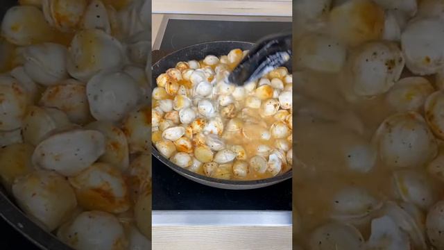 Жареные пельмешки