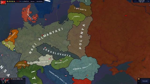 TÜRKİYE DÜNYA SAVAŞINDA - FAŞİST TÜRKİYE | Age of History 2 - Bölüm 1 смотреть онлайн