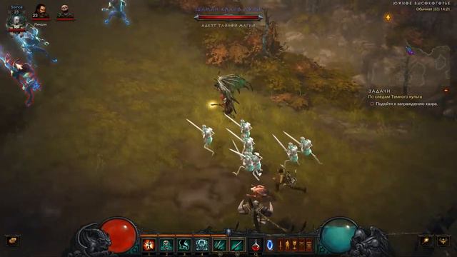 Diablo III прохождение 4# Найти и собрать осколок меча.Возвращение памяти Тираэля смотреть онлайн