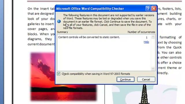 Saving word 2007 to word 2003 смотреть онлайн