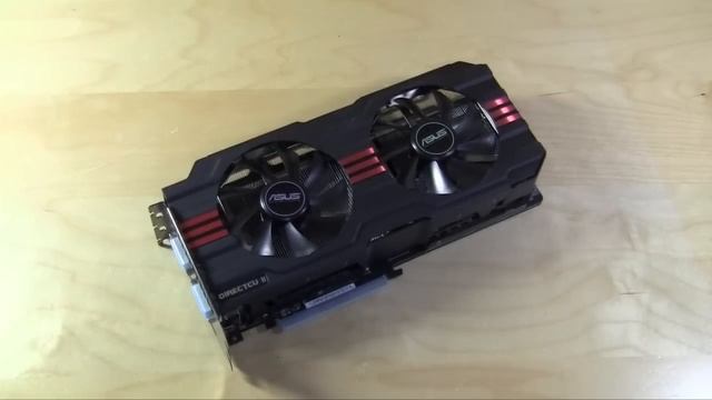 ASUS HD7970 DirectCU II Video Card Unboxing